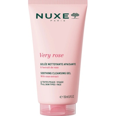 Nuxe Very Rose Zjemňující čistící pleťový gel 150 ml