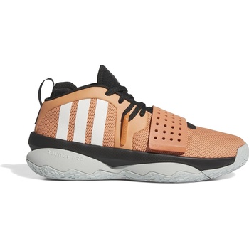 adidas Мъжки баскетболни кецове Adidas Dame 8 Extply Basketball Trainers Mens - Hazy Copper/Off