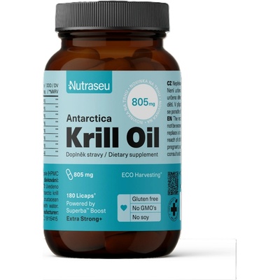 Nutraseu Antarctica krill olej 805 mg 180 kapsúl