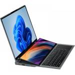 DS16 Лаптоп DS16 с 2 сензорни екрана (16 инча + 14 инча), DDR4 - 32Gb, SSD 1T, Процесор Intel® Core i7 - 9750H с 6 ядра, 12 нишки, 12M кеш, Честота 2.6 - 4.60 GHz (13-6196353112)