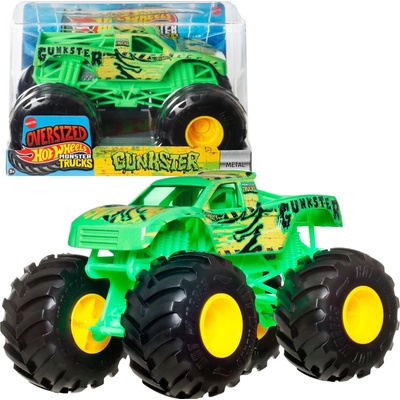 Mattel Hot Wheels MONSTER TRUCK OVERSIZE 1:24 Gunkster JDR05