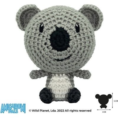 Wild Planet Ръчно плетена играчка, Коала 12см. Wild Planet (K8690)