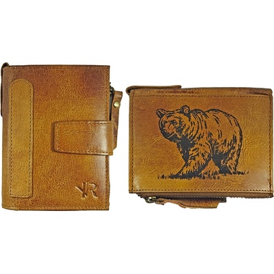 Rovicky Peňaženka kožená so zapínaním Bear