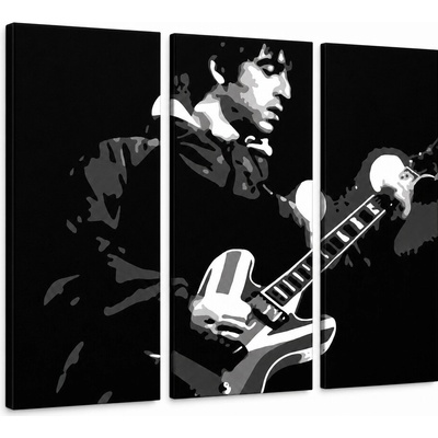 Ručne maľovaný POP Art obraz Oasis - 120x80 cm
