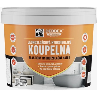 Jednozložková hydroizolácia KÚPEĽŇA 2,5 kg