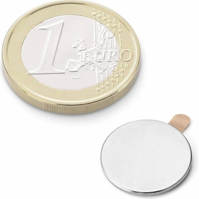 Neodymový kotoučový magnet KT-15-01-3M samolepicí