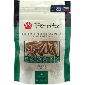 PERRITO Pochúťка Perrito пиле и треска, сандвич 100g (5513-640124)