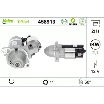 Startér VALEO 458913