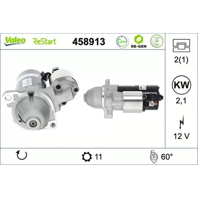 Startér VALEO 458913