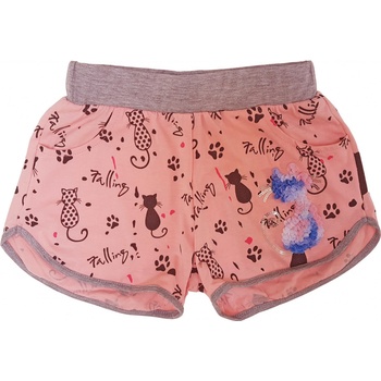 Kugo dívčí šortky K794 lososová