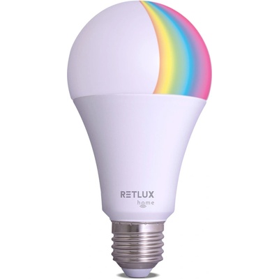 RETLUX Chytrá žárovka LED smart 14W E27 RGB CCT HOME RSH 104 A70 52000059