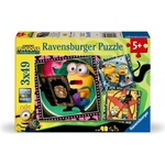 Ravensburger Пъзел Ravensburger от 3 x 49 части - Миньони и чудовища (12004350) - ozone