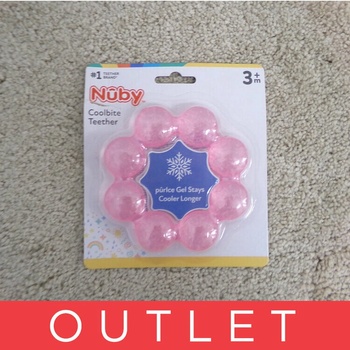 Nuby hryzačka chladiaca IcyBite ružová