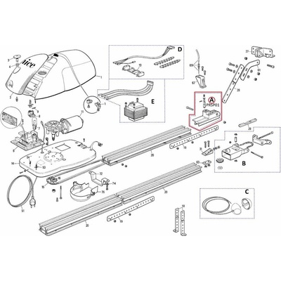 PRSP01 kit - běžec plastový pro SPIDER