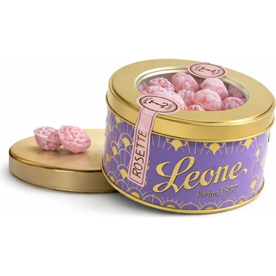 Leone 1857 Rosette Bonbony s příchutí růže 150 g