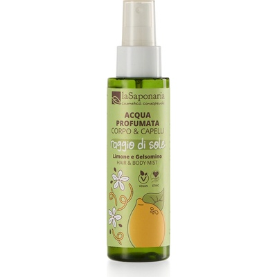 laSaponaria Body & Hair Mist Tělová mlha SunBeam citron & jasmín 100 ml – Sleviste.cz