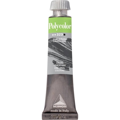 Maimeri Vynil Polycolor АКРИЛНА боя Yellowish Green 323 20 ml 1 бр (M1202323)