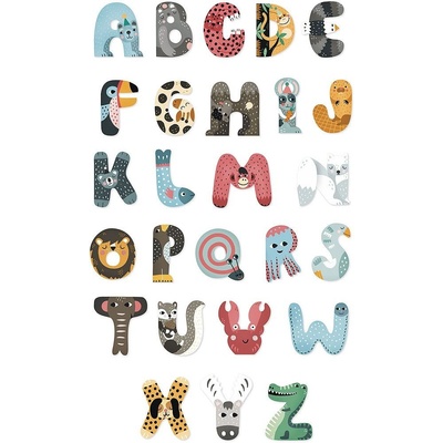Vilac Zvieratková abeceda 1ks písmenko I