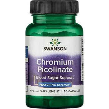 Swanson Chromium Picolinate 200 mcg | Featuring Chromax [60 капсули]