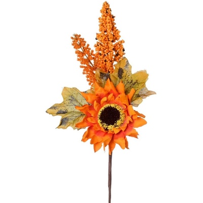 ZÁPICH JESEŇ SLNEČNICA LISTY 25CM