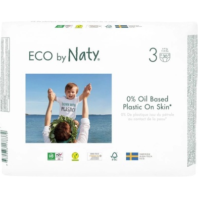 Eco by Naty Plenky Midi 4-9 kg 30 ks