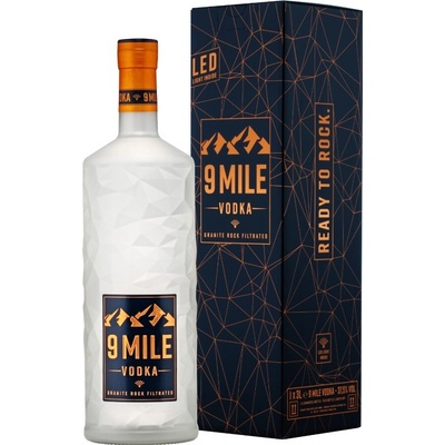 9 Mile Vodka 37,5% 3 l (čistá fľaša)