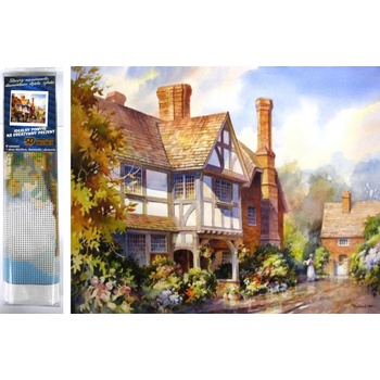 Image 1 of Norimpex - Puzzle Diamant painting: Country villa 30x40cm - 1 - 39 piese