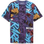 PUMA Мъжка тениска Puma Melo Phoenix Aop Tee T-Shirt Mens - Blue Crystal