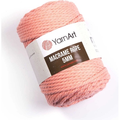 Yarn Art Macrame Rope 5 mm 767 lososová