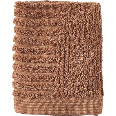 Zone Classic bavlnený uterák v terakotovej farbe 30 x 30 cm