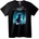NOONEBRAND Тениска Тъмният Рицар Джокер - 2XL, Black