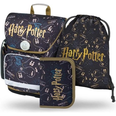 Baagl КОМПЛЕКТ 3 Ergo Harry Potter Картата на мародерите: раница, несесер, торбичка