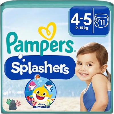 Pampers Памперси за плуване Pampers Splashers 4 (9-15 кг. ) - 11 броя