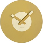NeXtime Стенен часовник In Touch злато (3189GO)