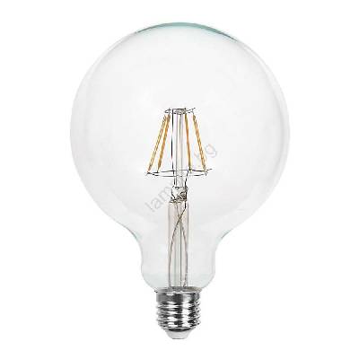 Led Крушка filament g125 e27/12w/230v 6500k (vt1017)