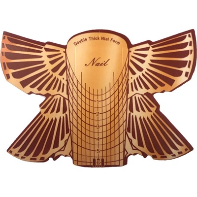 Expa nails expanails oboustranné šablony ervené 500 ks