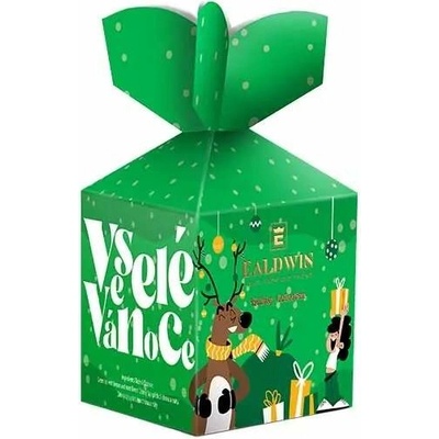 Ealdwin Xmas Holiday Collection Veselé Vánoce zelené zelený čaj 10 g