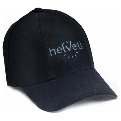 Kšiltovka Helveti znak - black