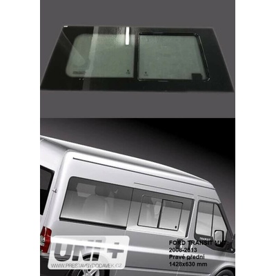 Boční pravé posuvné okno - Ford Transit MK7 (V347/V348)