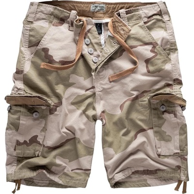 Šortky Surplus Airbone Vintage 3-Col desert