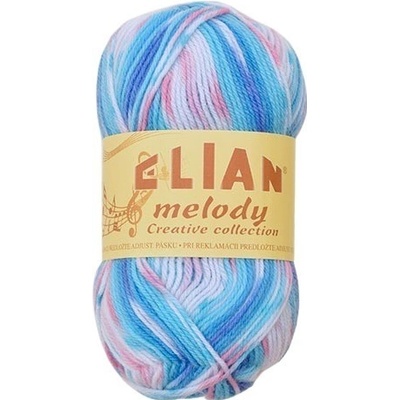 VSV Pletací příze Elian Melody 296 - modrá