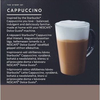 Starbucks Cappucino 12 ks