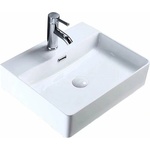 Fluminia Мивка за плот Fluminia Mercury бяла 46 см (8032)