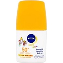 Nivea Sun Kids Protect & Sensitiv e Roll-On opaľovacie mlieko pre deti SPF50+ 50 ml