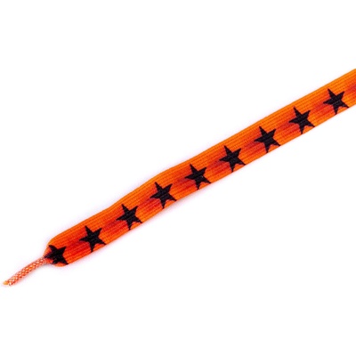 Tobby STARS Dětské elastické ploché oranžové