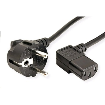 C-TECH síťový 2m 220/230V napájecí, lomený, VDE CB-PWRC13-20A