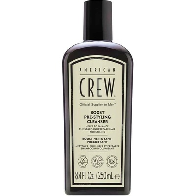 American Crew Boost Pre-styling Cleanser šampon pro jemné a zplihlé vlasy pro muže 250 ml