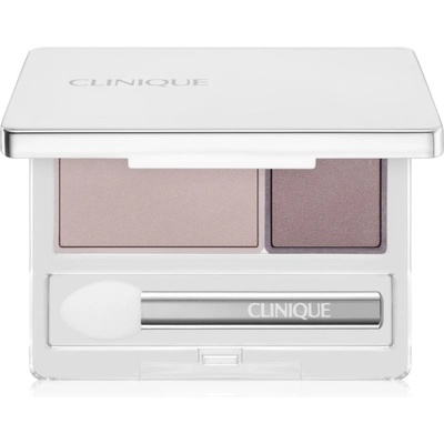 Clinique All About Shadow Duo дуо сенки за очи цвят Twilight Mauve/Brandied Plum - Shimmer 1, 7 гр