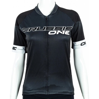 Crussis ONE Dámsky s krátkym rukávom čierna/biela