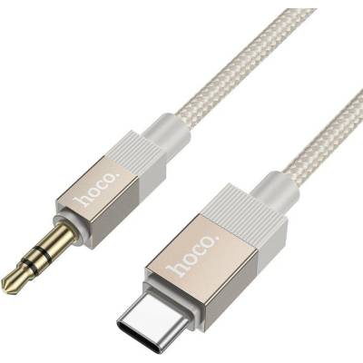 Hoco Upa32B Aux Jack 3,5 mm (samec) na USB C (samec) 1m zlatý